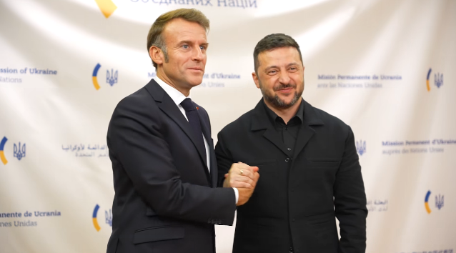 На полях Генасамблеї ООН Зеленський зустрівся з президентом Франції  Макроном, генсеком НАТО Рютте, королем Швеції Карлом XVI Густавом та президентом Сирії Ахмедом аш-Шараа